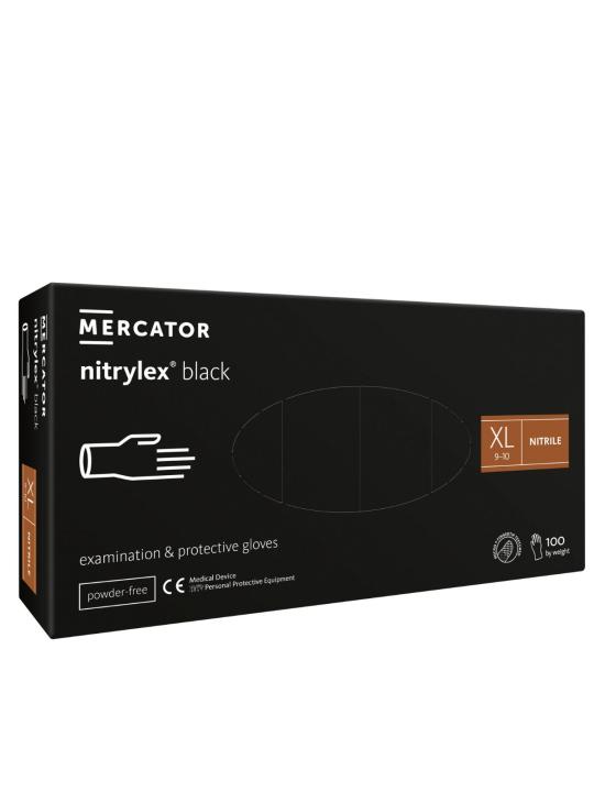 GANT NITRYLEX NOIR (NON POUDRÉ) XL