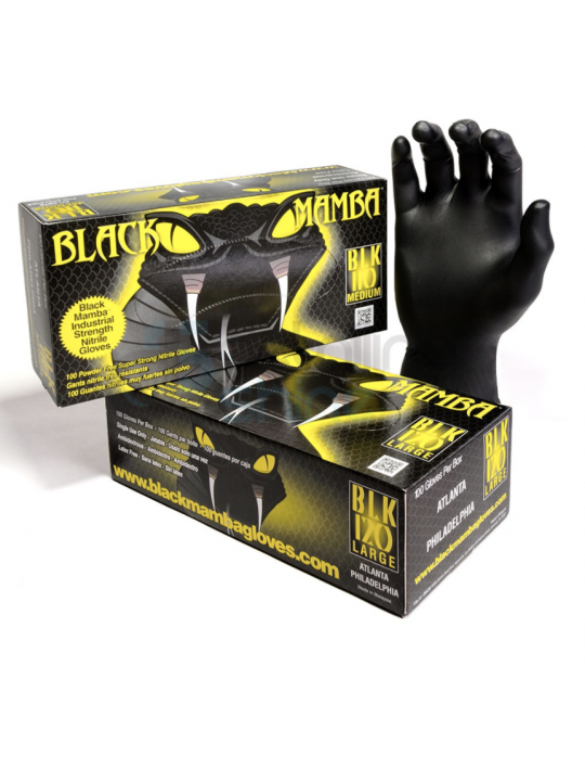 GANTS BLACK MAMBA (nitrile)